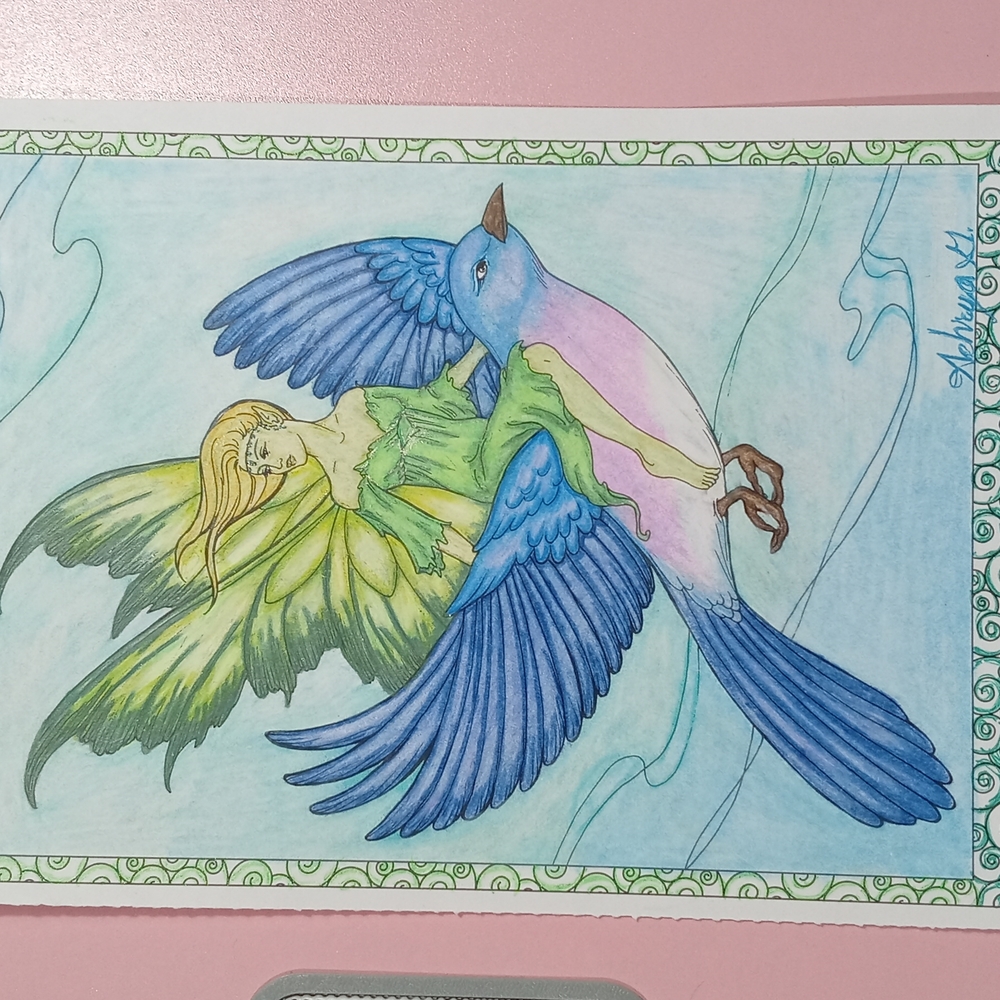 Fairy colored pages